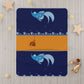 Fish on hook      Toddler Blanket (8543727026495)