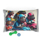 Dog Bed - Pit Bull Racing Cars Design (9726631903551)