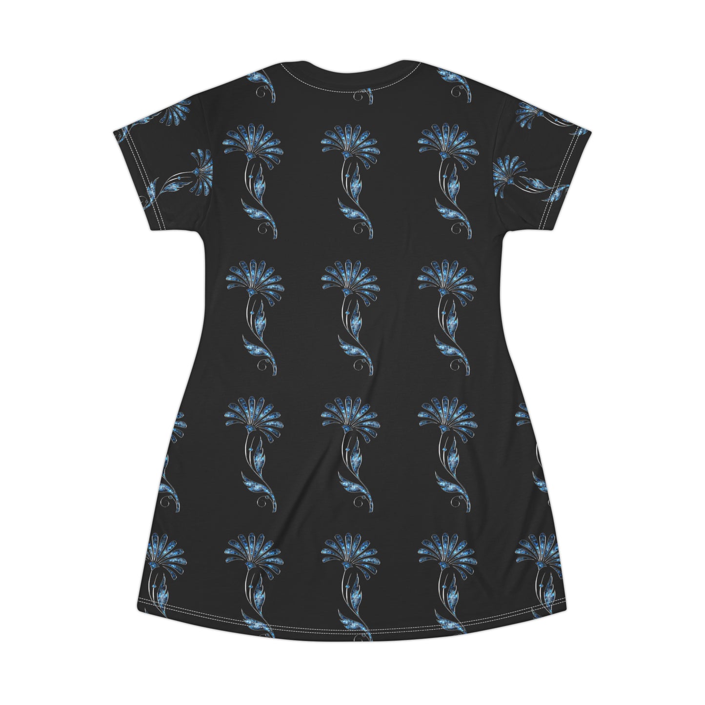 All Over Print T-Shirt Dress (8540591030591)