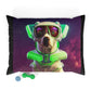 Pet Bed - Dog in Space Suit Design (9726594220351)