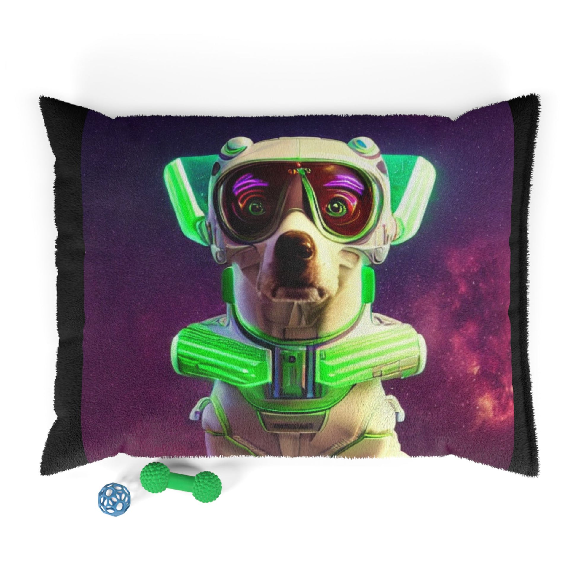 Pet Bed - Dog in Space Suit Design (9726594220351)