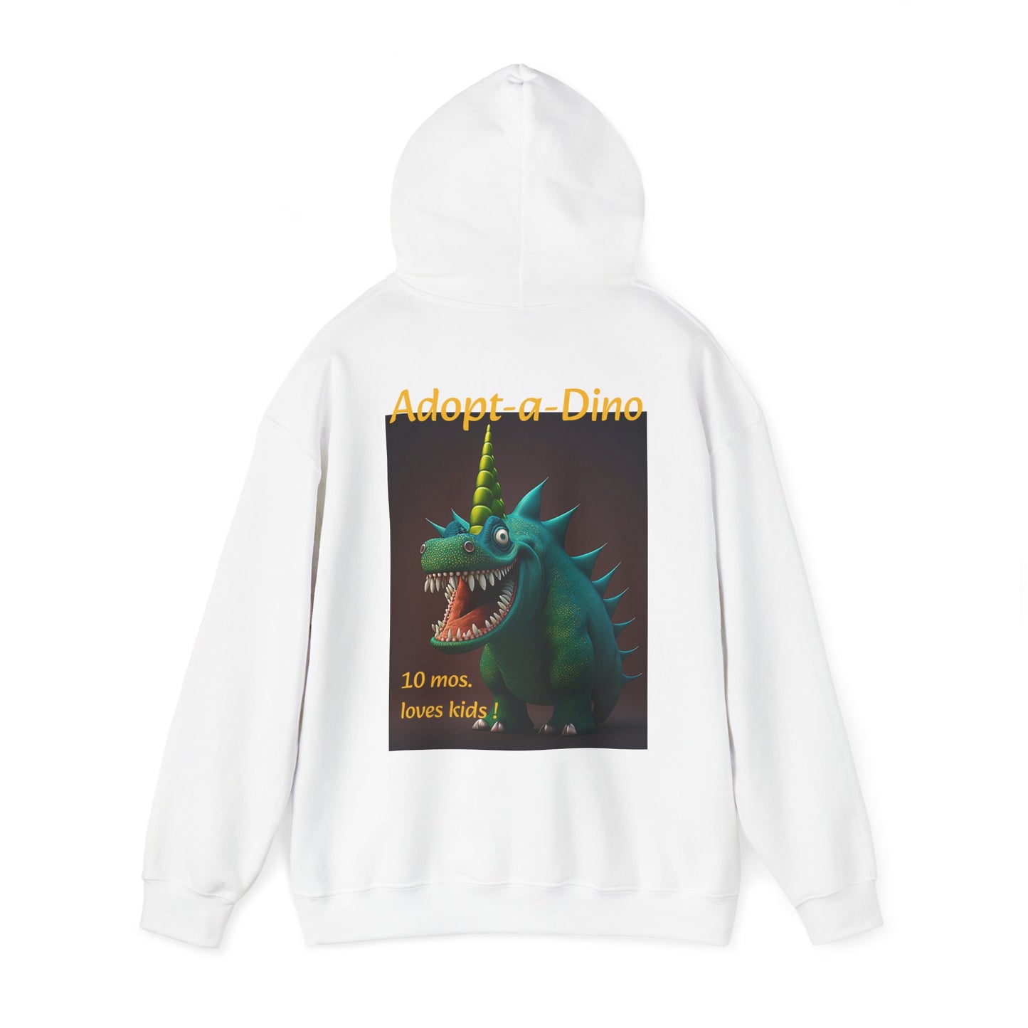 Adopt a Dino                                 Aqeaus    Unisex Heavy Blend™ Hooded Sweatshirt (9225251455295)
