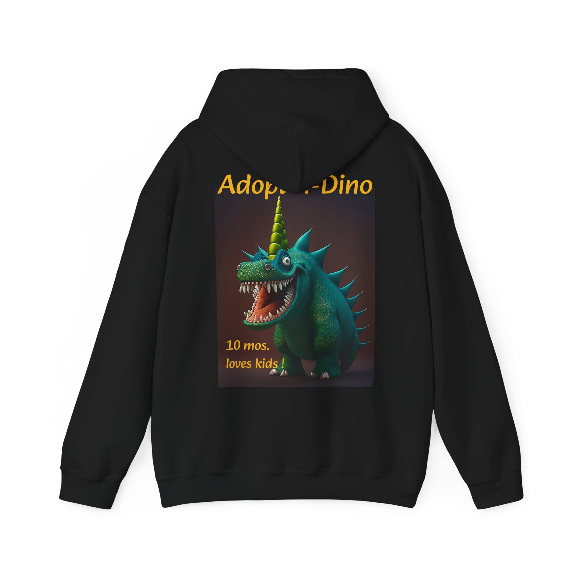 Adopt a Dino                                 Aqeaus    Unisex Heavy Blend™ Hooded Sweatshirt (9225251455295)