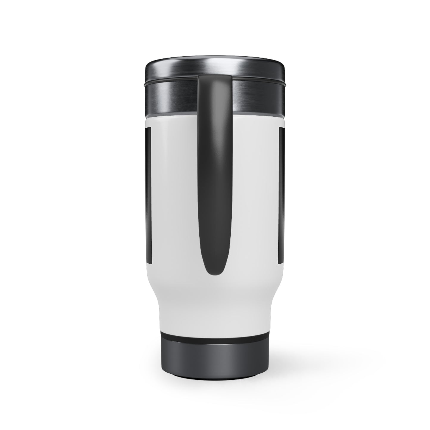 Stainless Steel Travel Mug with Handle, 14oz (8543778439487)