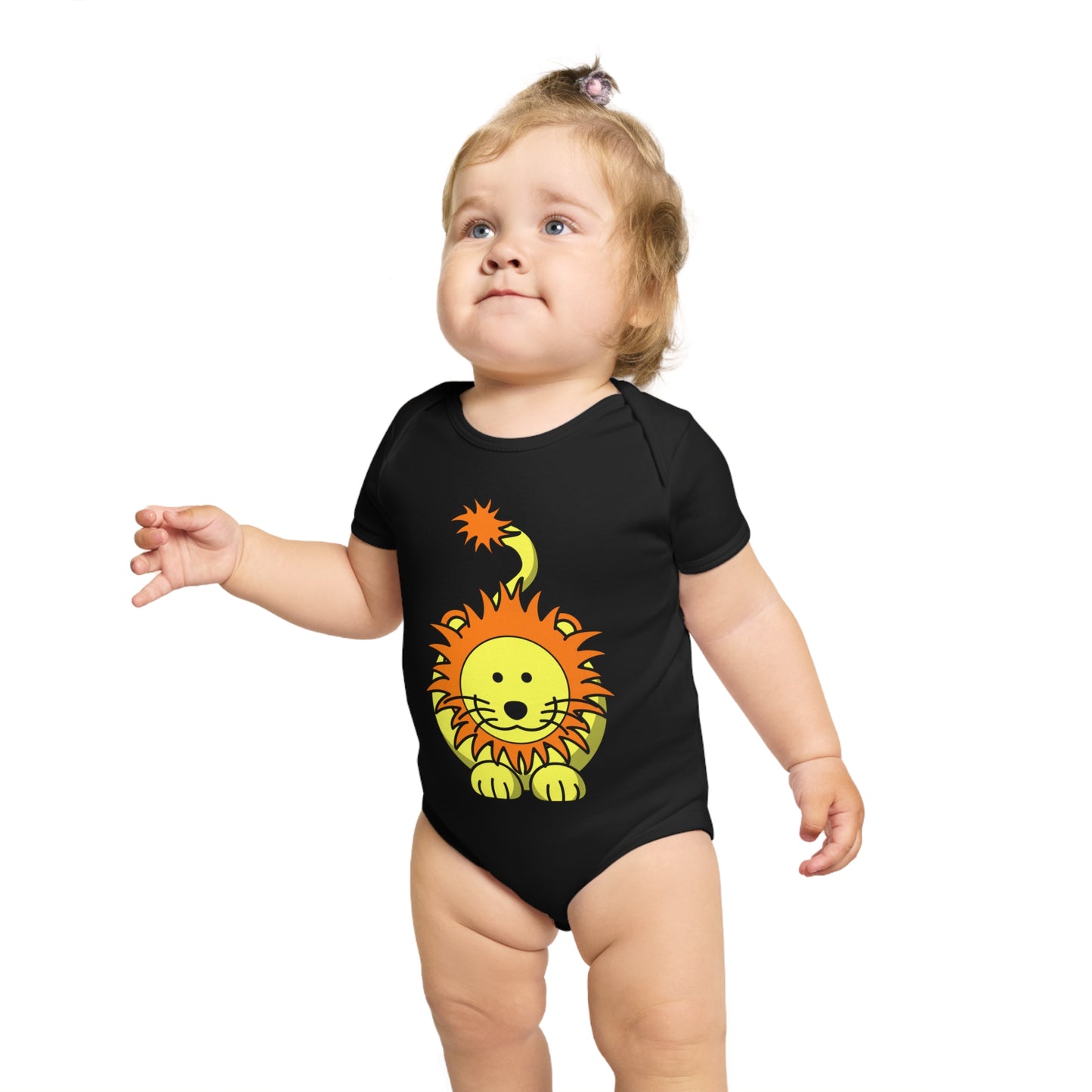 Short Sleeve Baby Bodysuit (9213357556031)