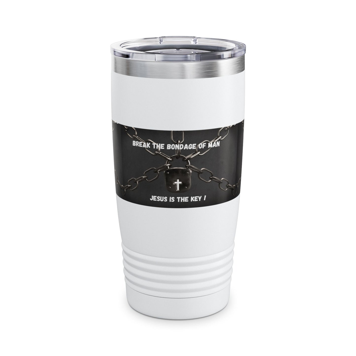 Bondage of man  Ringneck Tumbler, 20oz (9645657686335)