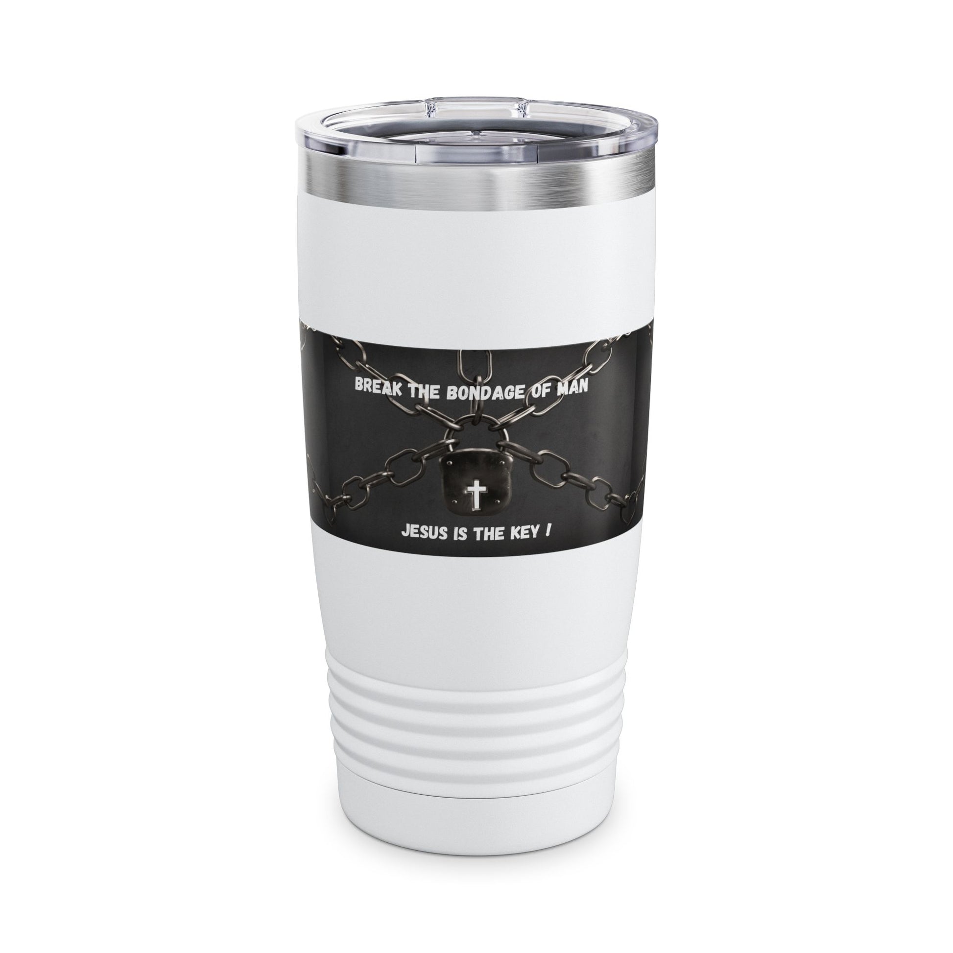 Bondage of man  Ringneck Tumbler, 20oz (9645657686335)