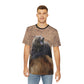 Bear   Men's Polyester Tee (AOP) (8562396627263)