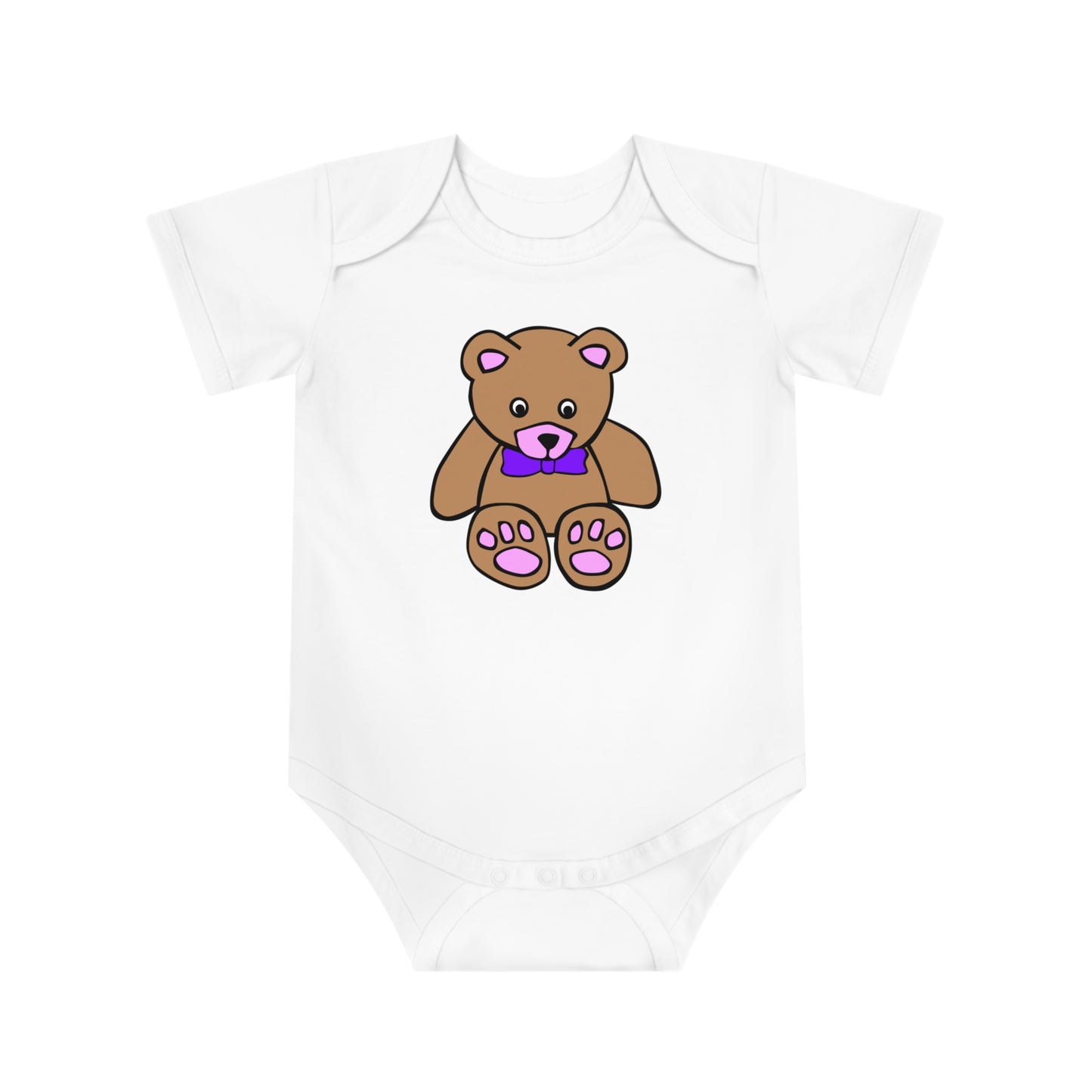 Baby Short Sleeve Bodysuit (9213356474687)