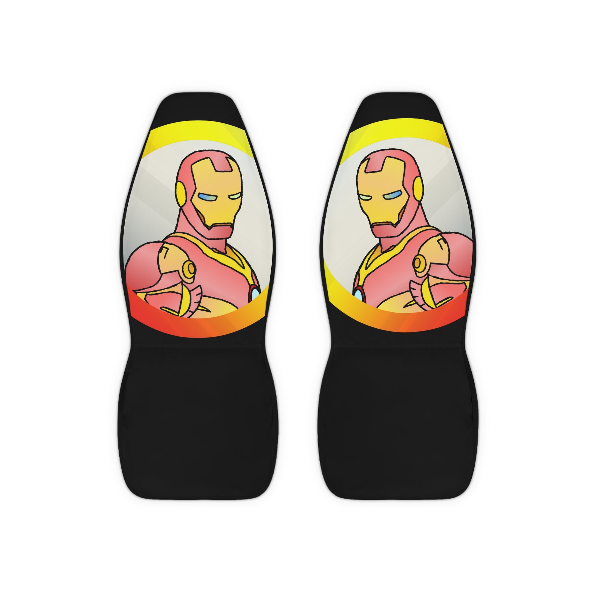 Iron man  Polyester Car Seat Covers (8540523823423)