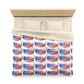 America in flag     Microfiber Duvet Cover (8542018994495)