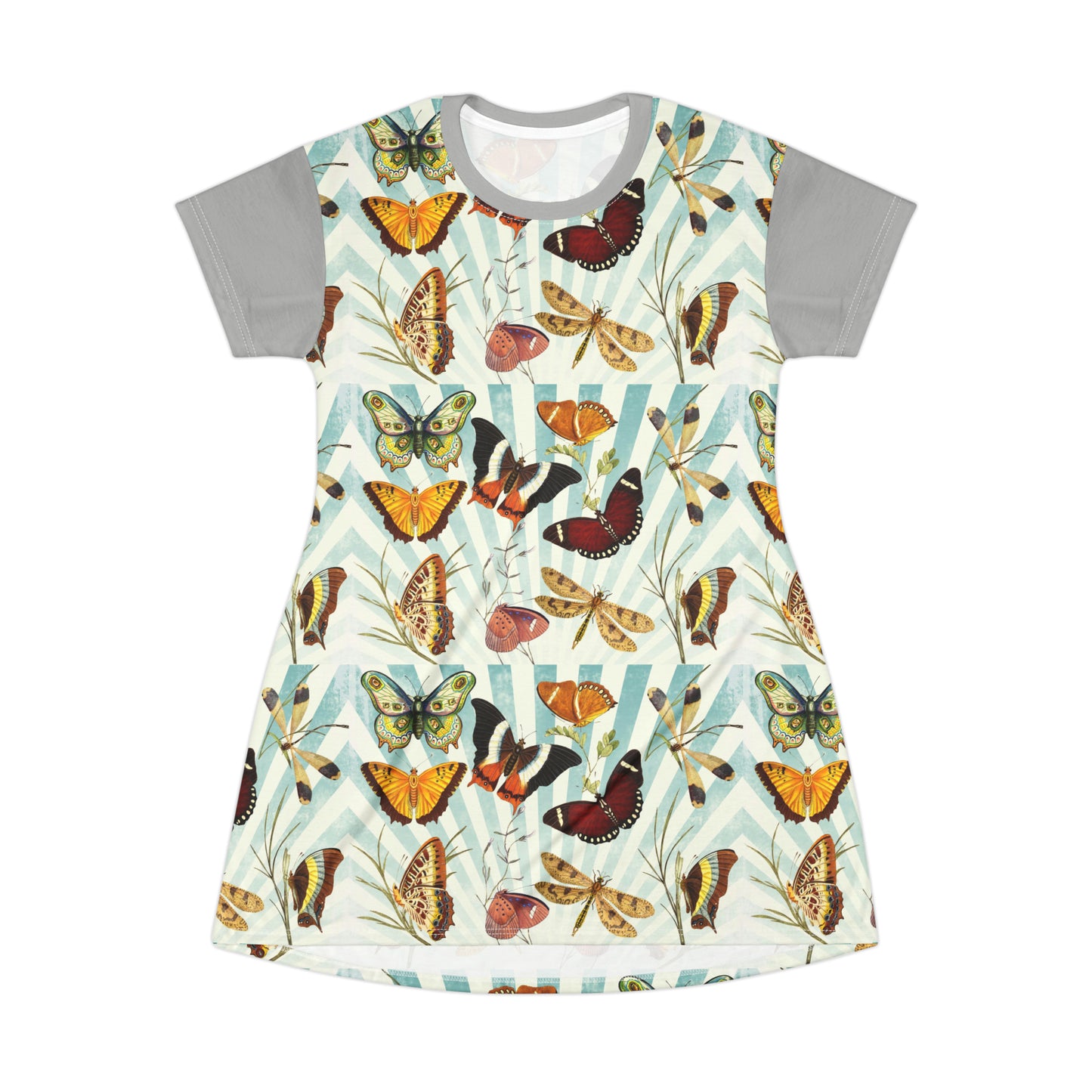 All Over Print T-Shirt Dress (9210187120959)