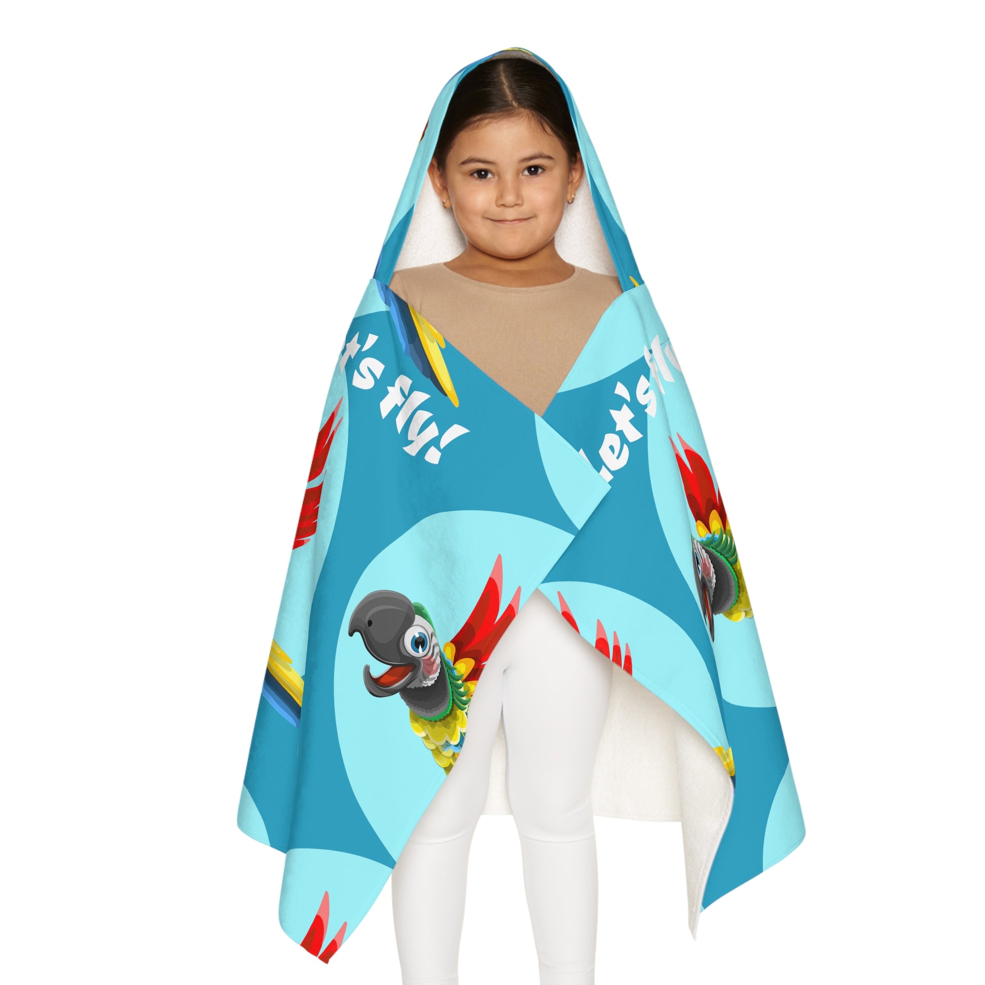 Let's fly - Youth Hooded Towel (8203857330495)