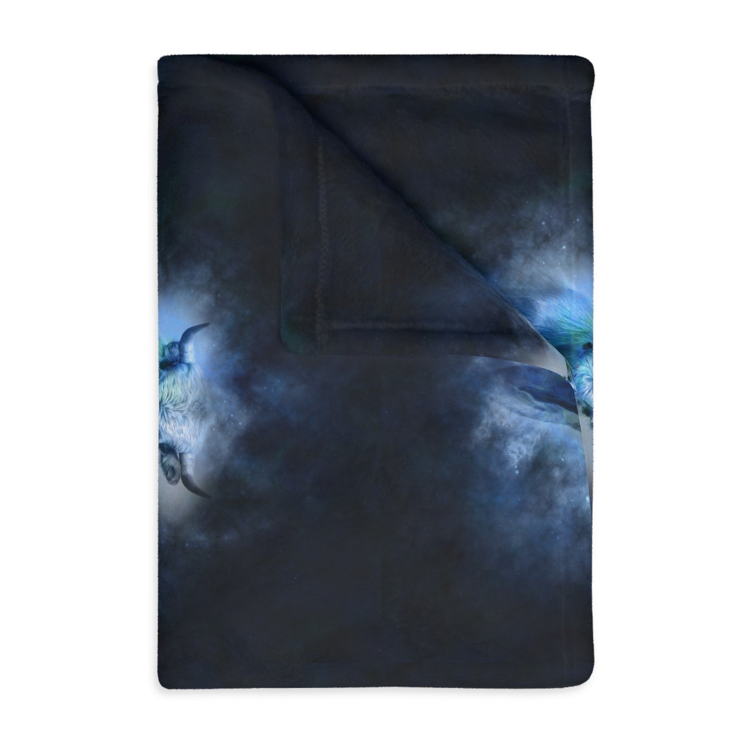 Taurus                 Velveteen Minky Blanket (Two-sided print) (8543813927231)