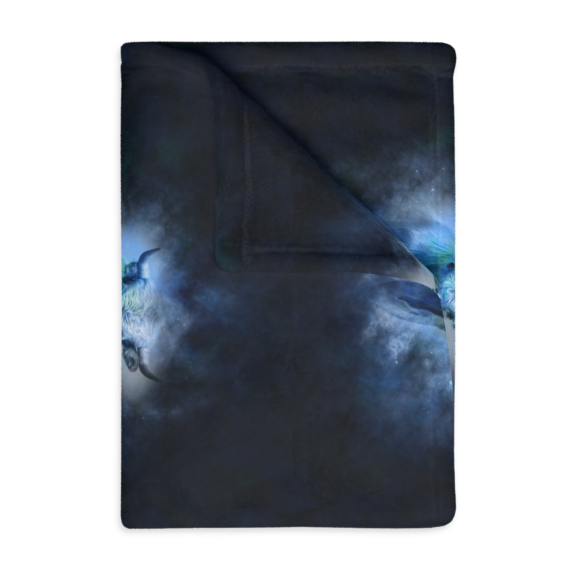 Taurus                 Velveteen Minky Blanket (Two-sided print) (8543813927231)