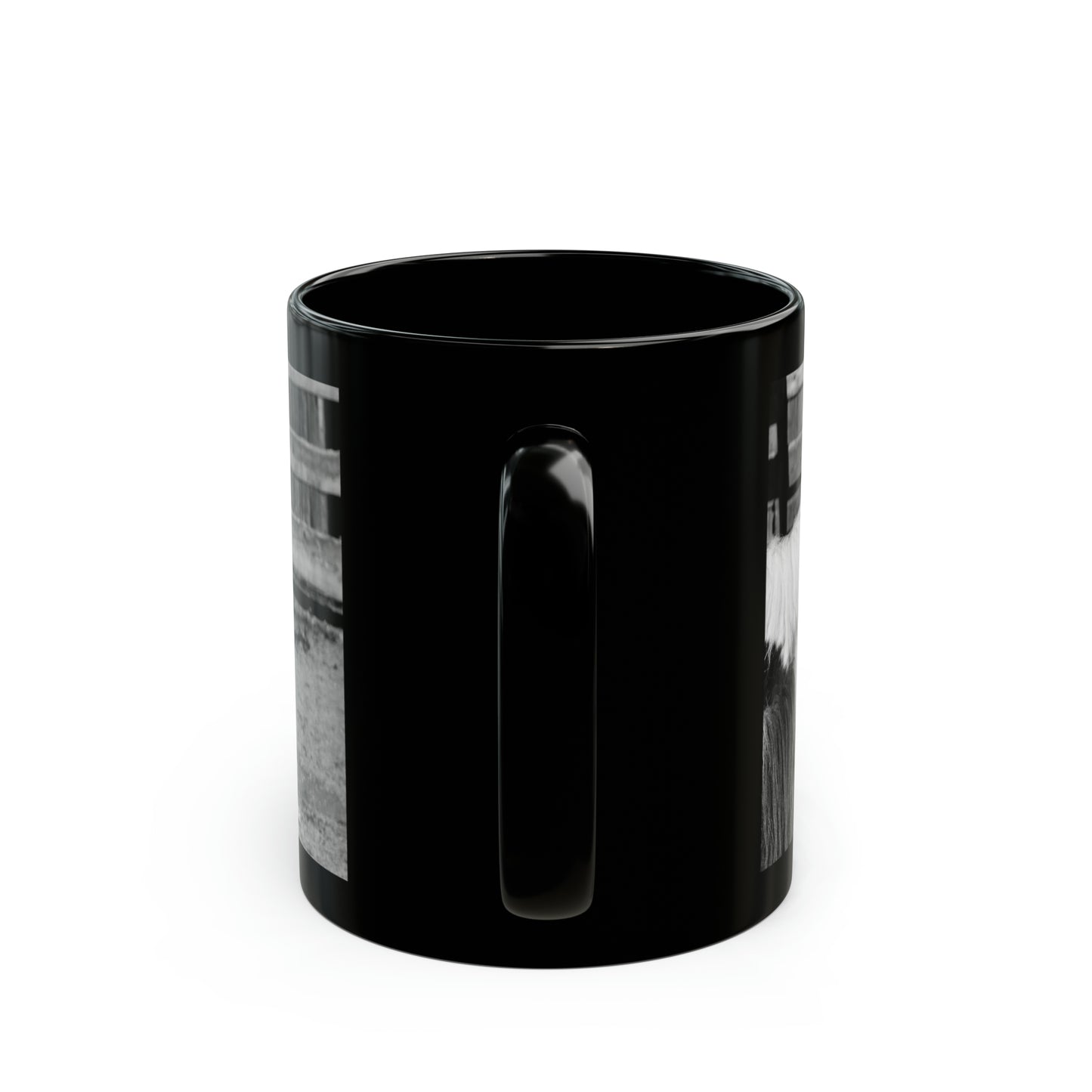 Be honest ! Dentures 11oz Black Mug (8218102300991)