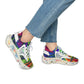 Color swirls    Women's Mesh Sneakers (8541957783871)