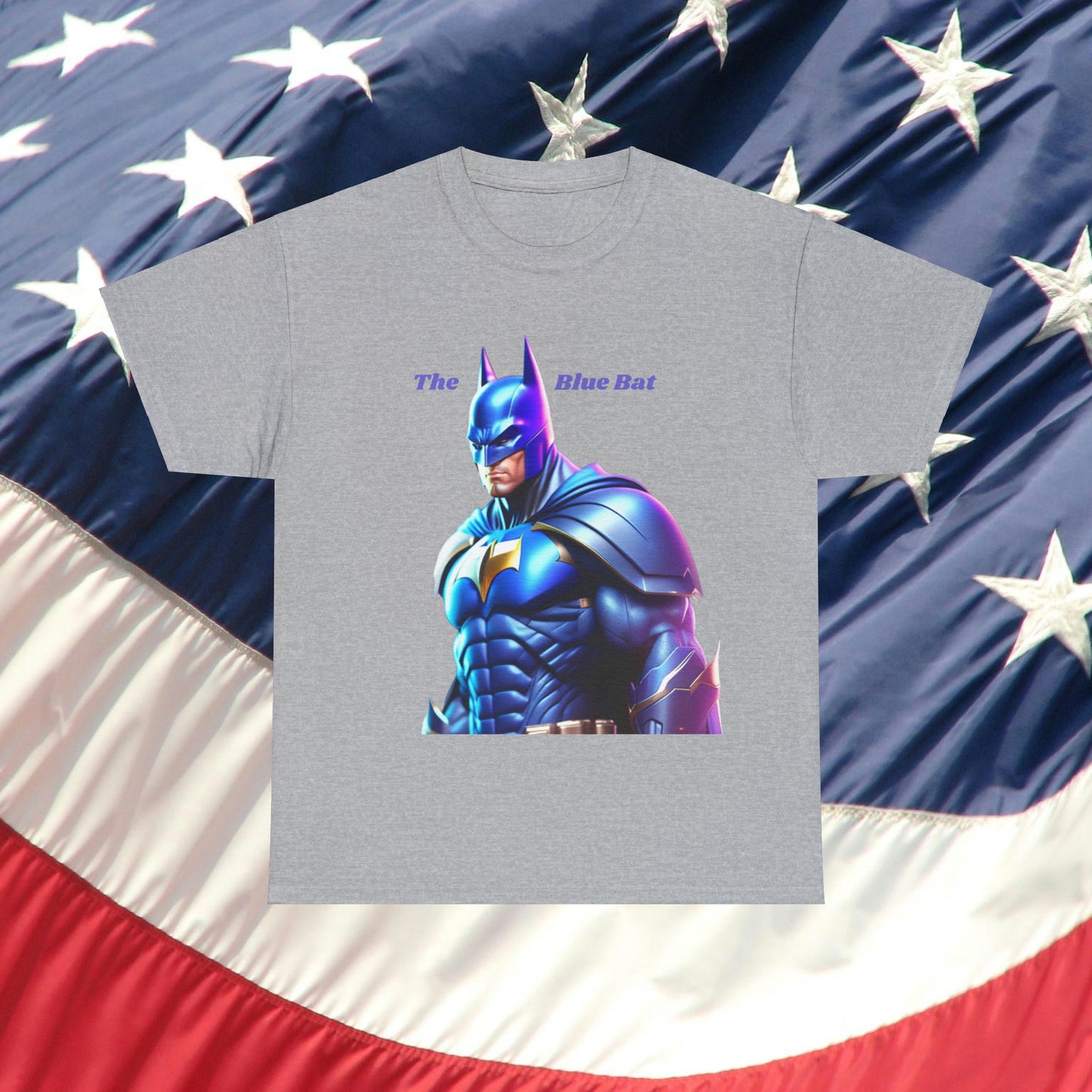 The Blue Bat   Unisex Heavy Cotton Tee (9002923589951)