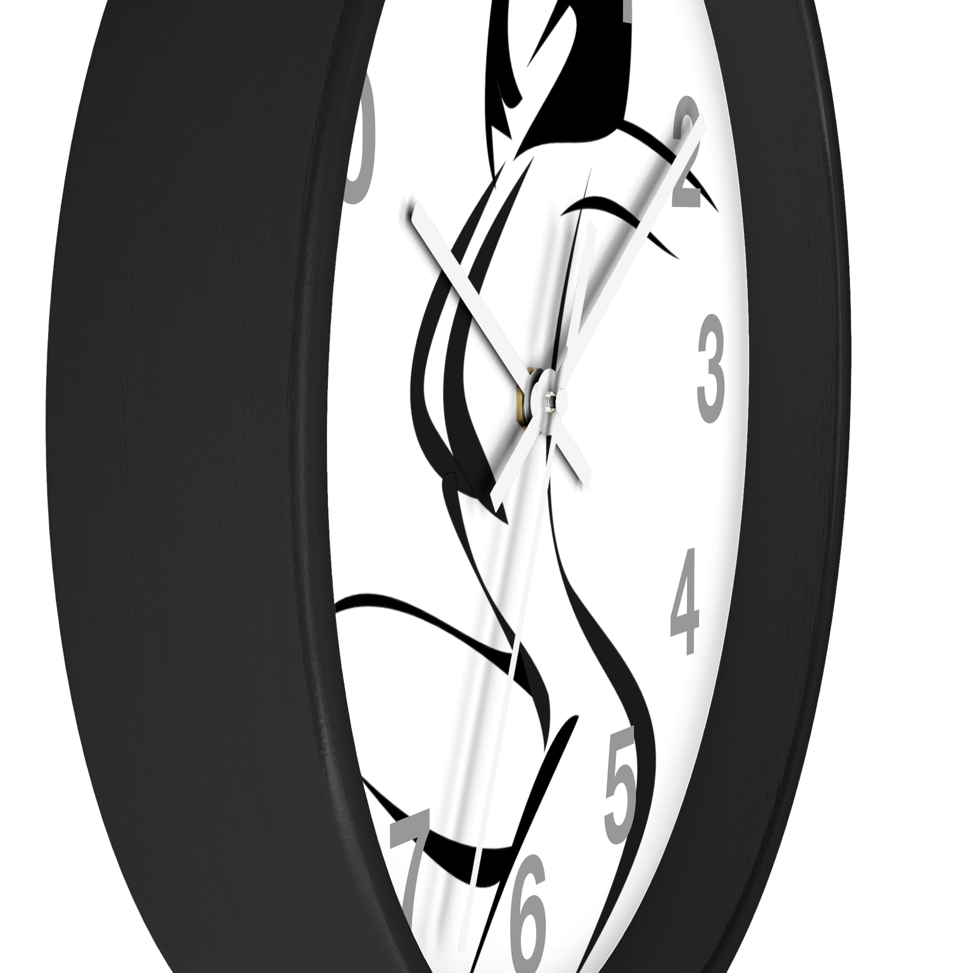 Graphic girl    Wall clock (8543731974463)