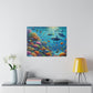 Canvas Wall Art Ocean View Matte (9726628167999)
