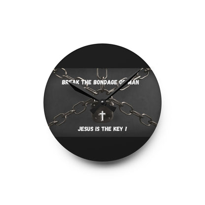 Acrylic Wall Clock (9645645857087)