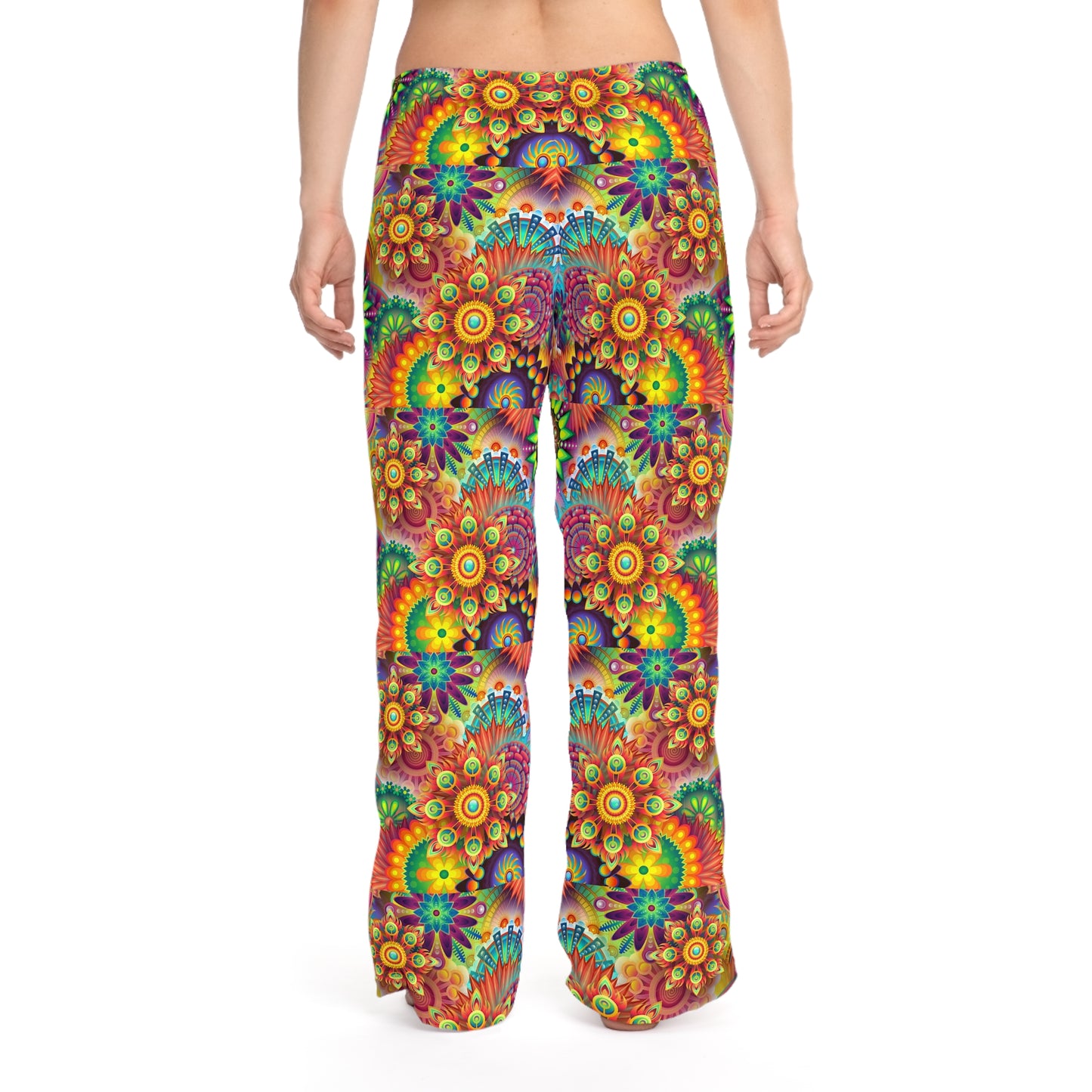 Color Burst    Women's Pajama Pants (AOP) (8543846138175)
