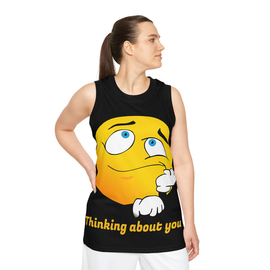 Thinking of you     Unisex Basketball Jersey (AOP) (8540003434815)