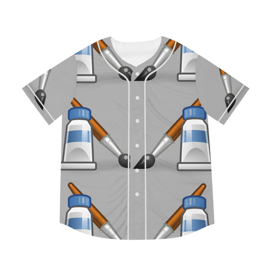 Paint brush    Men's Baseball Jersey (AOP) (8540490662207)