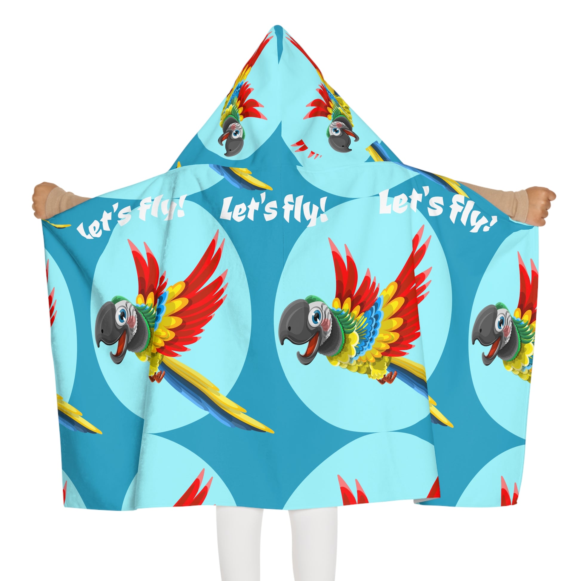 Let's fly - Youth Hooded Towel (8203857330495)