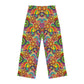 Color Burst    Women's Pajama Pants (AOP) (8543846138175)