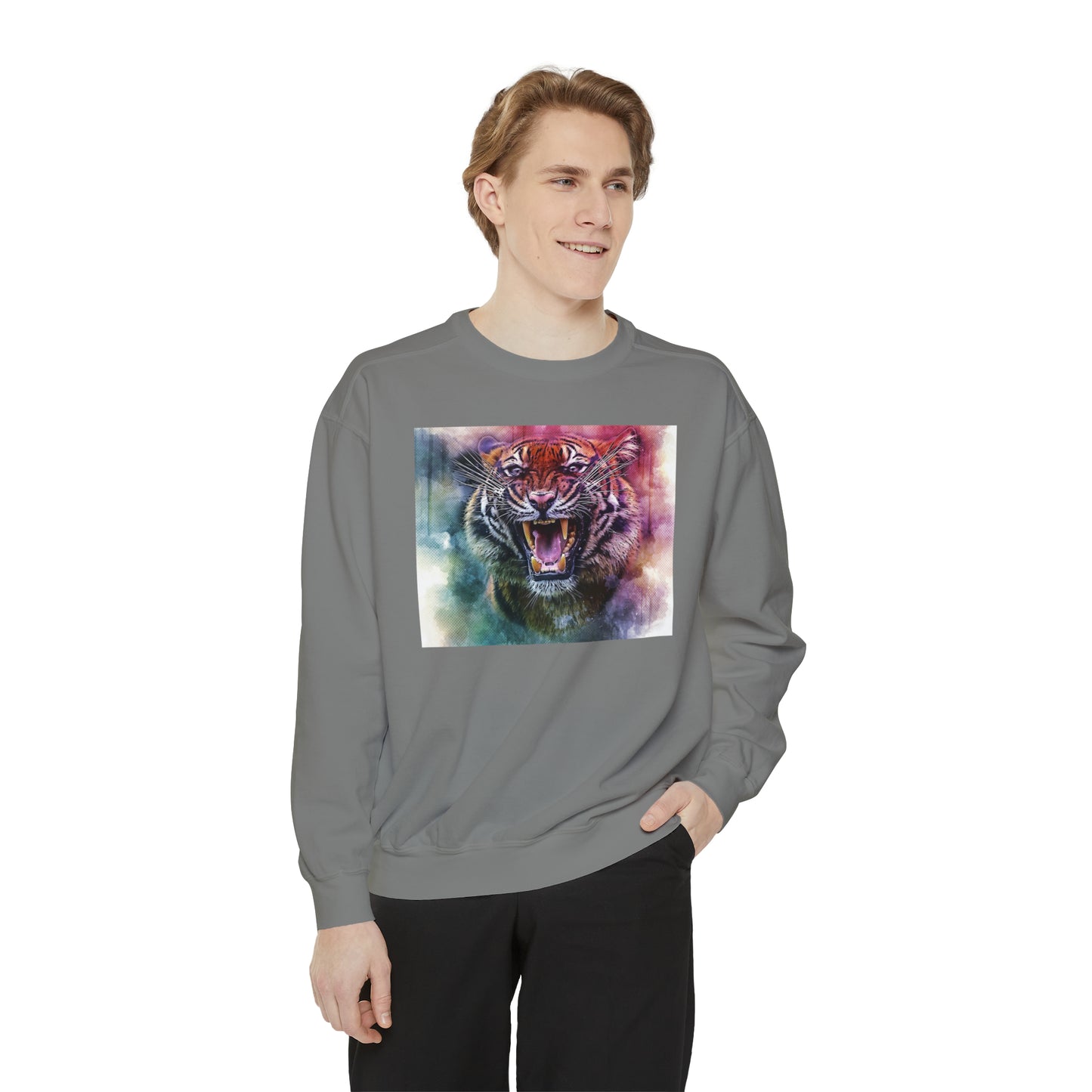 Unisex Garment-Dyed Sweatshirt (8504055464255)