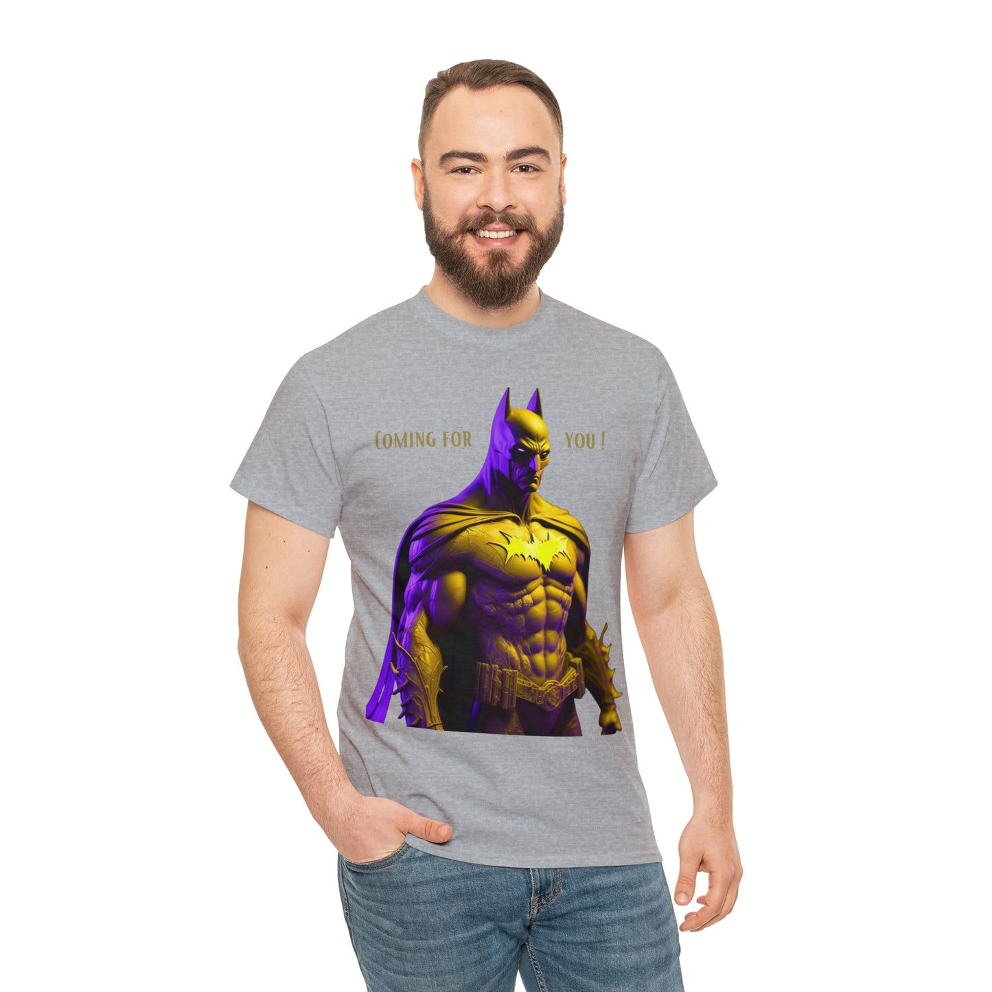 Bat Spectrum       Unisex Heavy Cotton Tee (8623450751295)