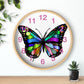 Butterfly    Wall clock (8541954769215)