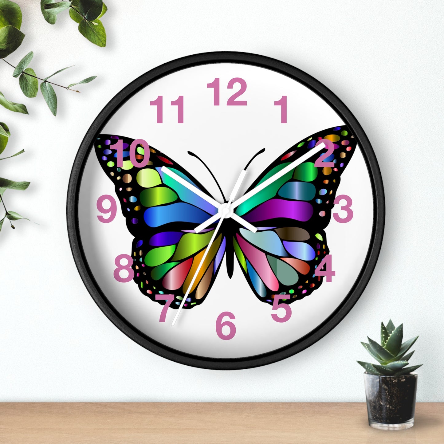 Butterfly    Wall clock (8541954769215)