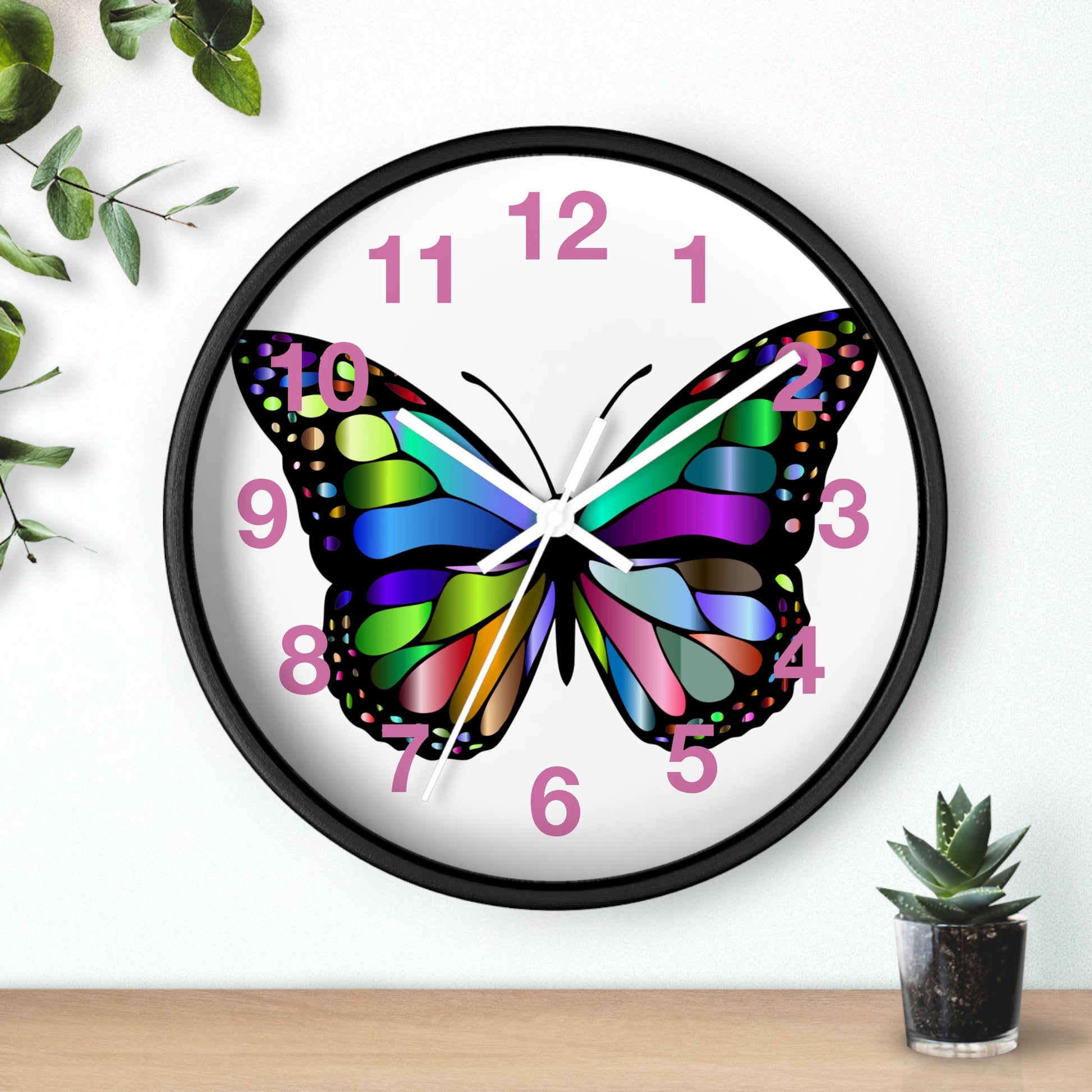 Butterfly    Wall clock (8541954769215)