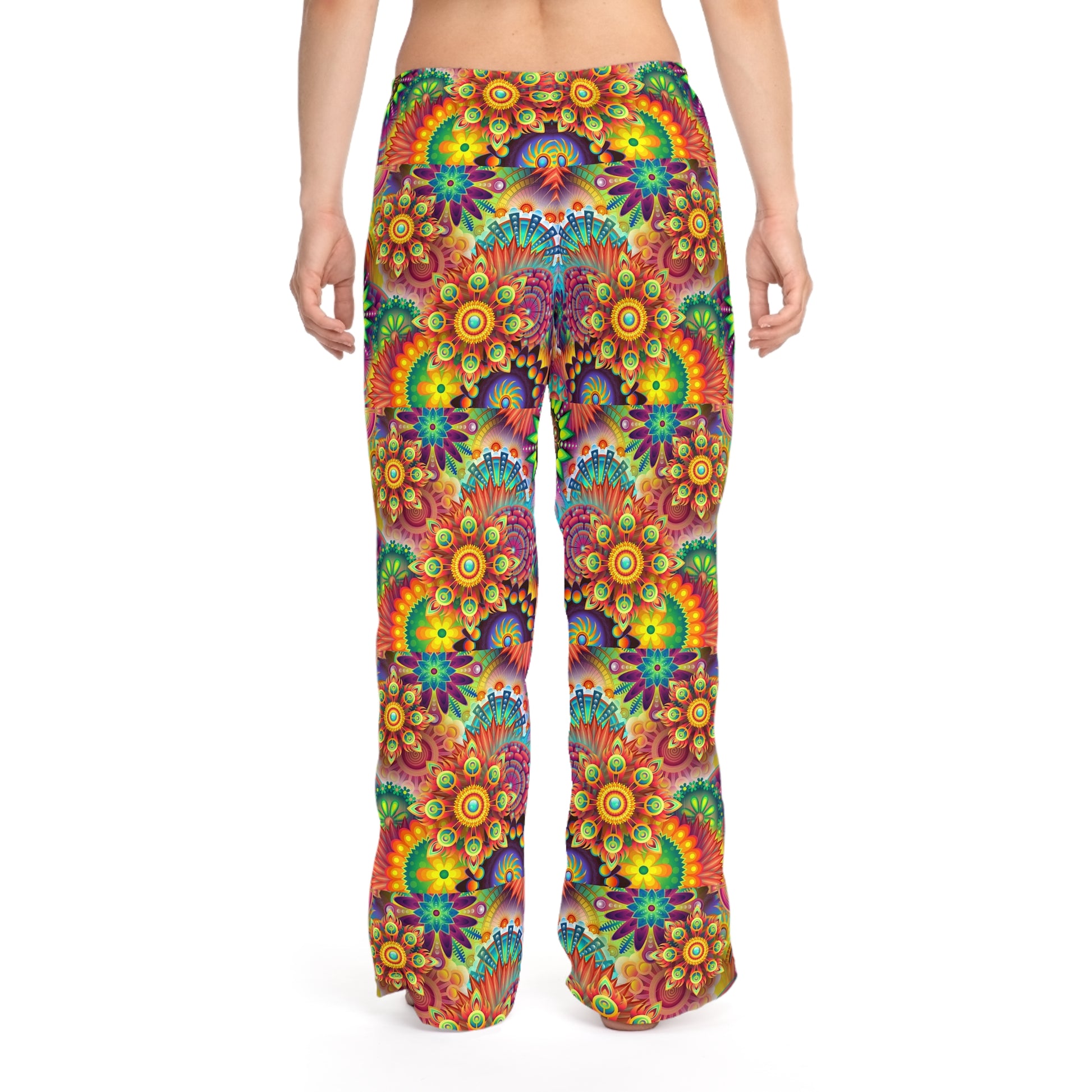 Color Burst    Women's Pajama Pants (AOP) (8543846138175)