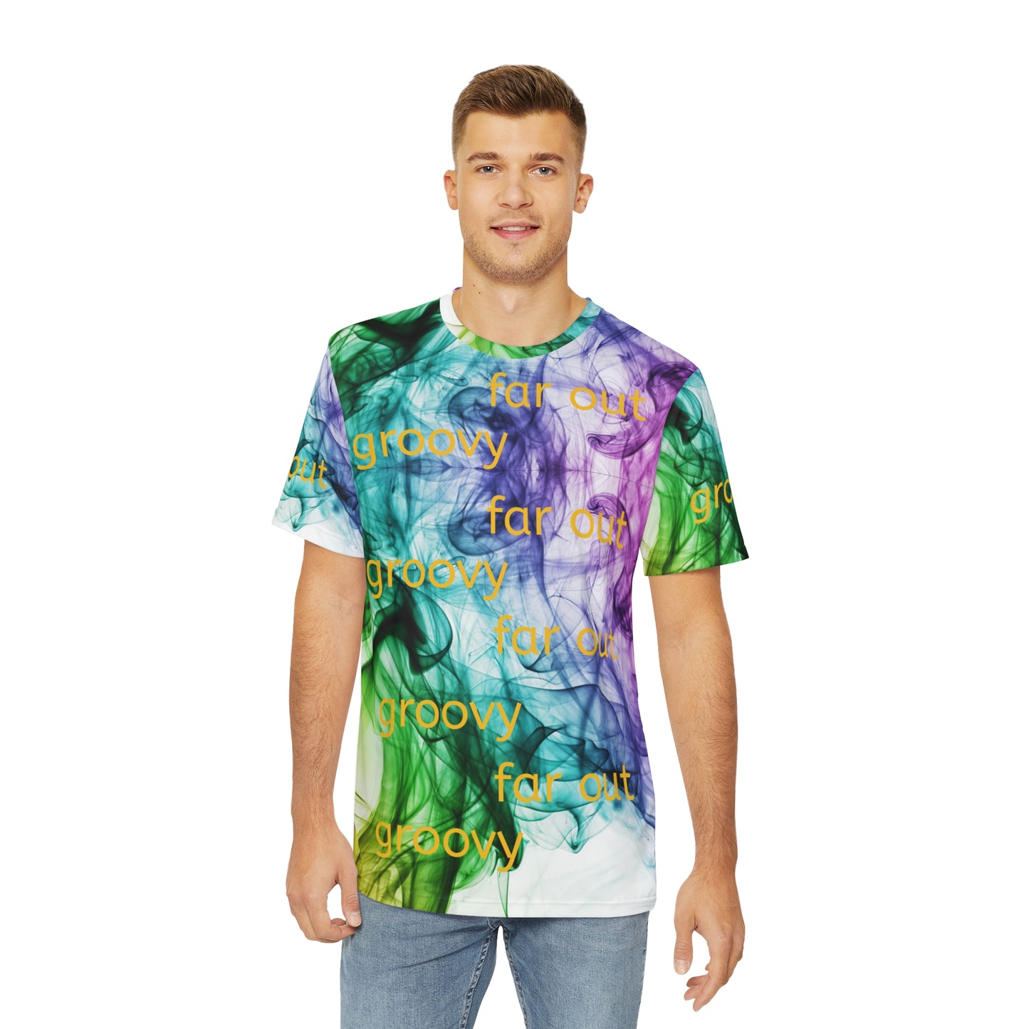 water color   Men's Polyester Tee (AOP) (8507727282495)