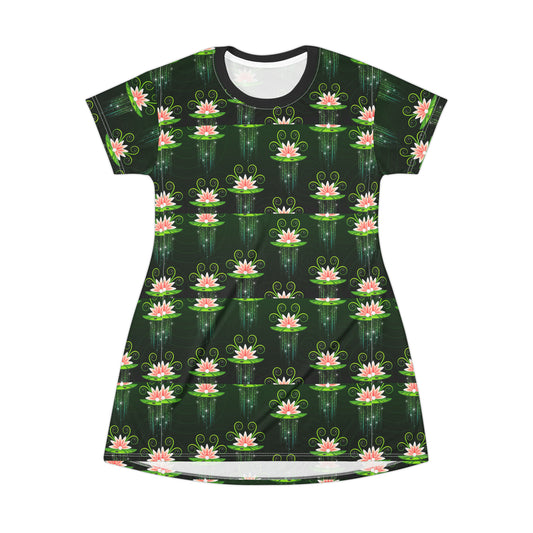 All Over Print T-Shirt Dress (9210184073535)