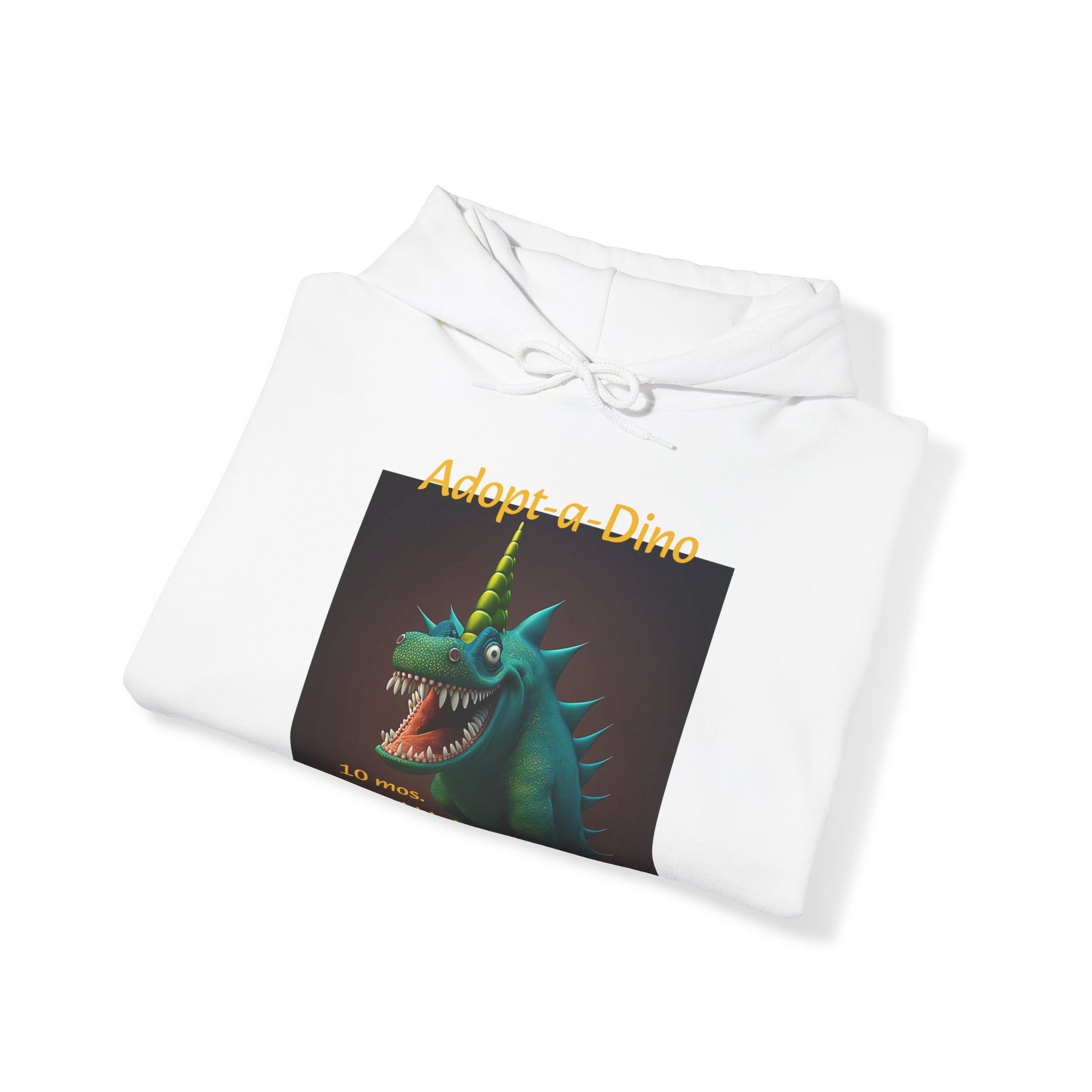 Adopt a Dino                                 Aqeaus    Unisex Heavy Blend™ Hooded Sweatshirt (9225251455295)