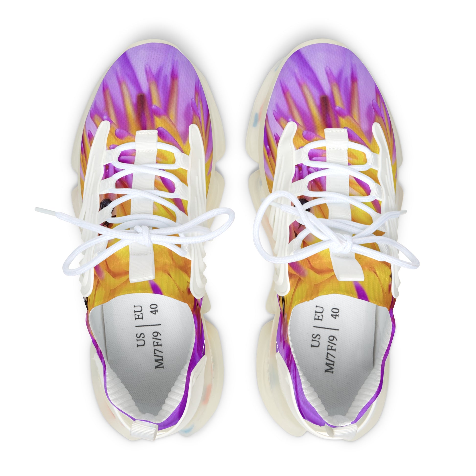 Flower    Women's Mesh Sneakers (8541956636991)