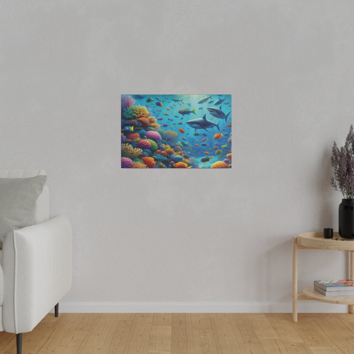 Canvas Wall Art Ocean View Matte (9726628167999)