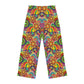 Color Burst    Women's Pajama Pants (AOP) (8543846138175)
