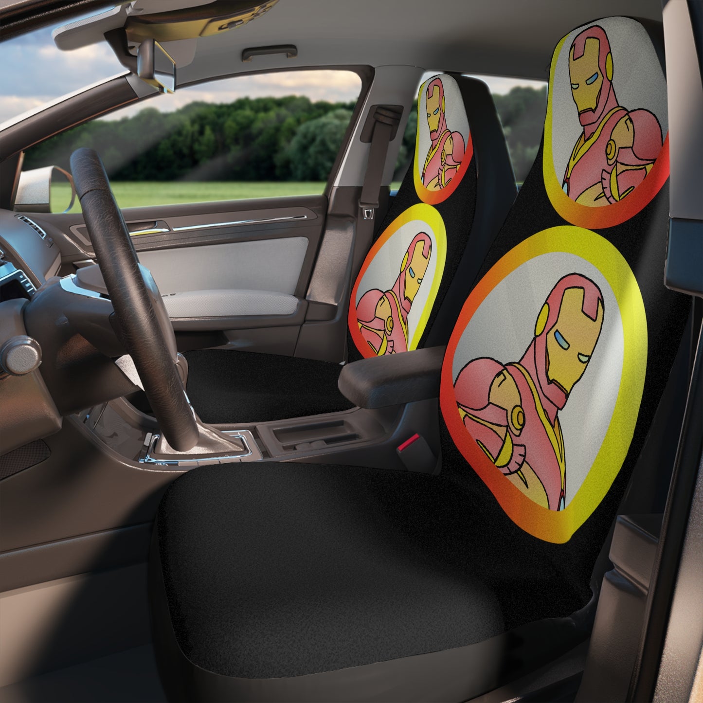 Iron man V3  Car Seat Covers (8540530540863)