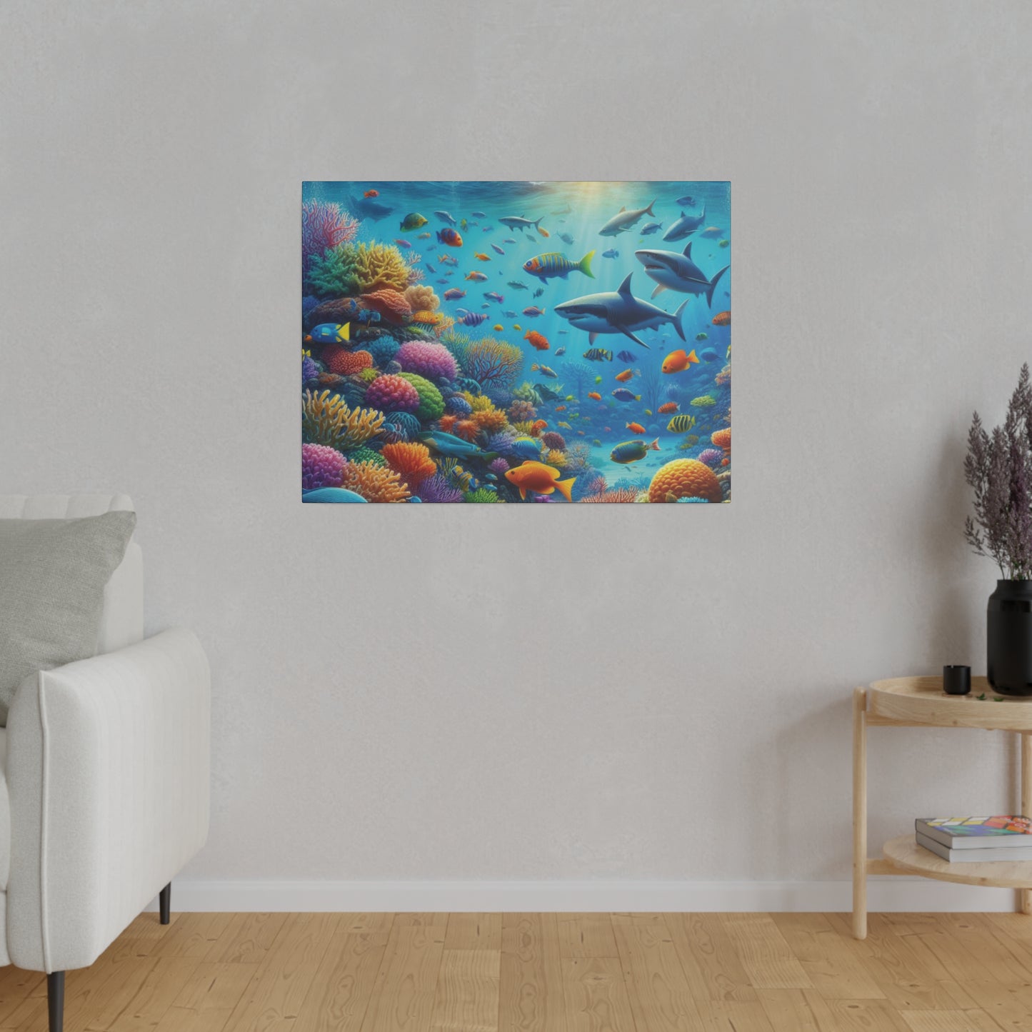 Canvas Wall Art Ocean View Matte (9726628167999)