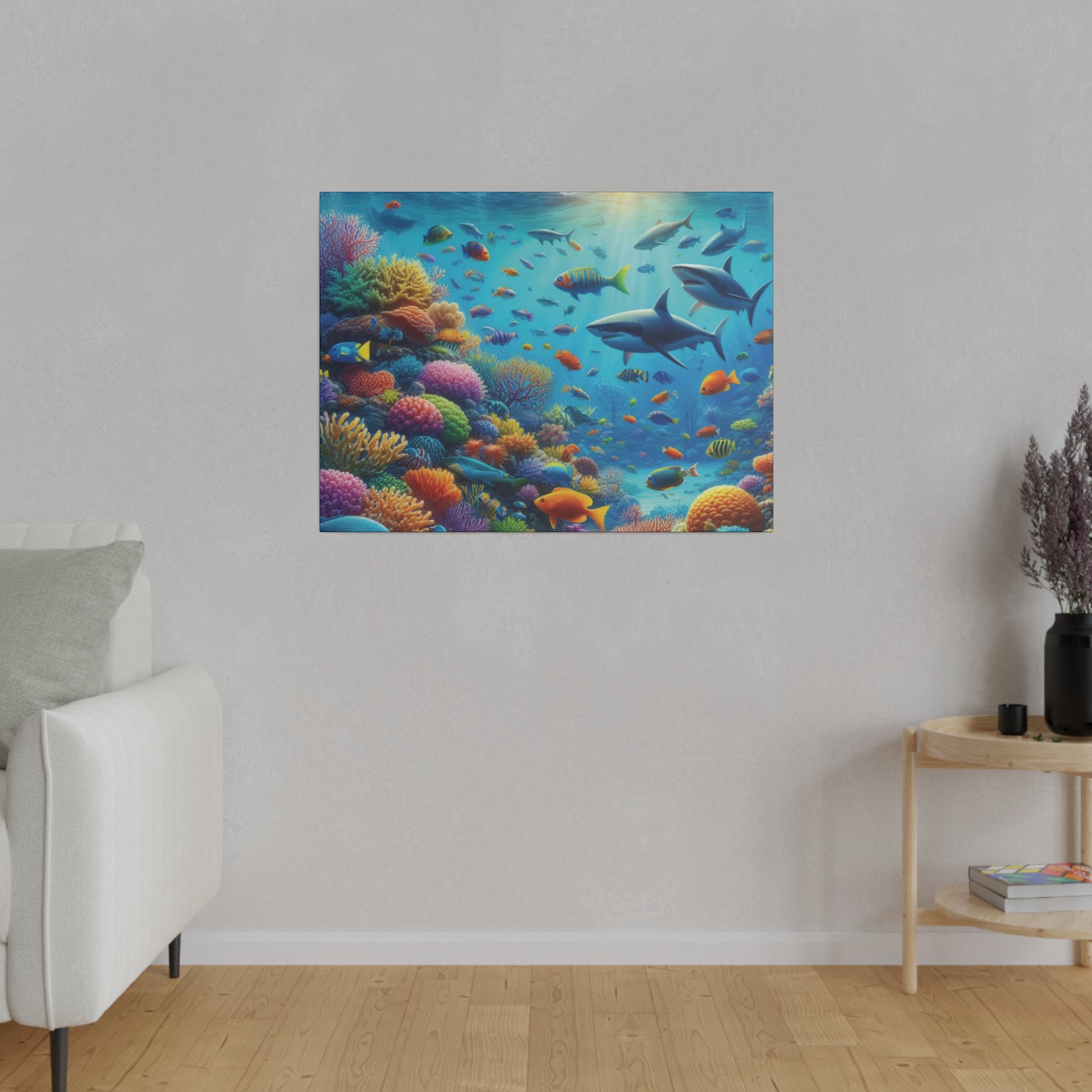 Canvas Wall Art Ocean View Matte (9726628167999)