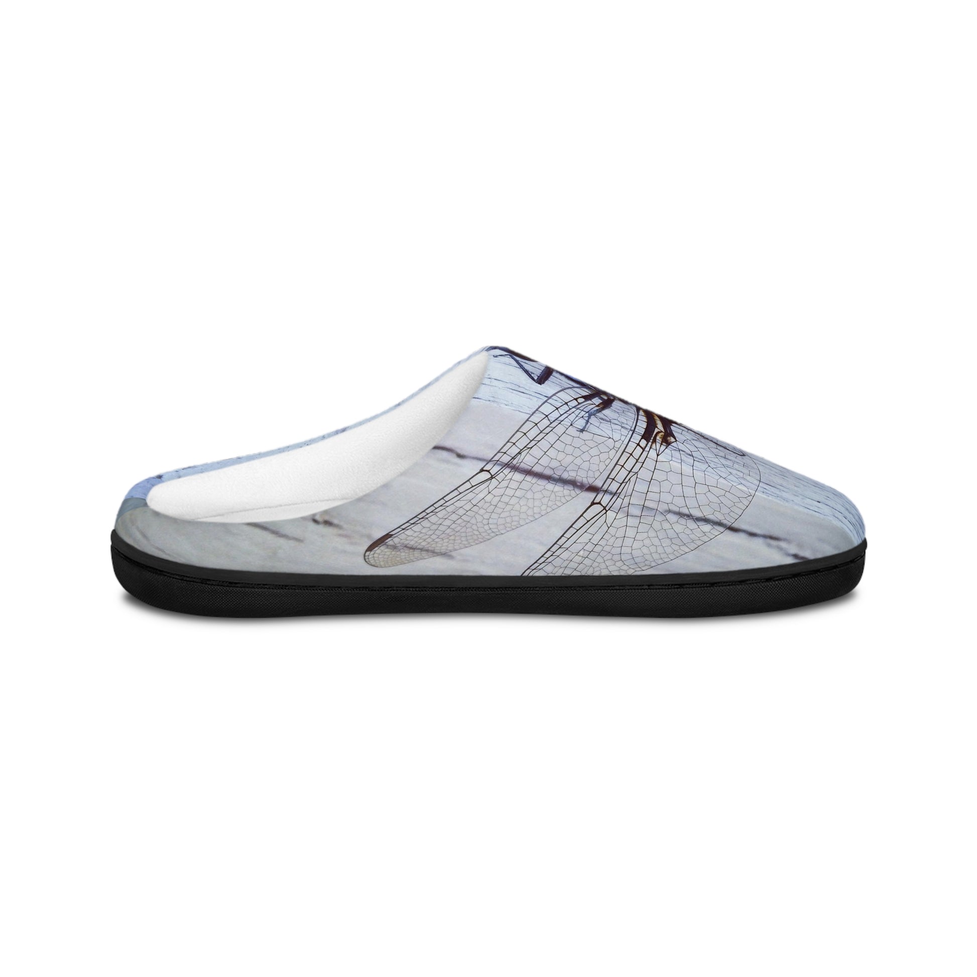 Blue Dragonfly                   Men's Indoor Slippers (8541986619711)