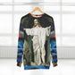 AOP Unisex Sweatshirt Jesus arms spread (8537713344831)