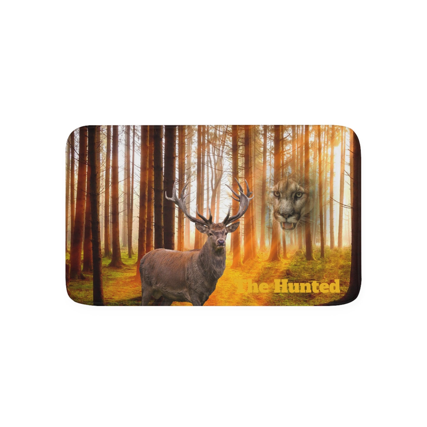 The Hunted      Memory Foam Bath Mat (8543811305791)