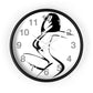 Graphic girl    Wall clock (8543731974463)