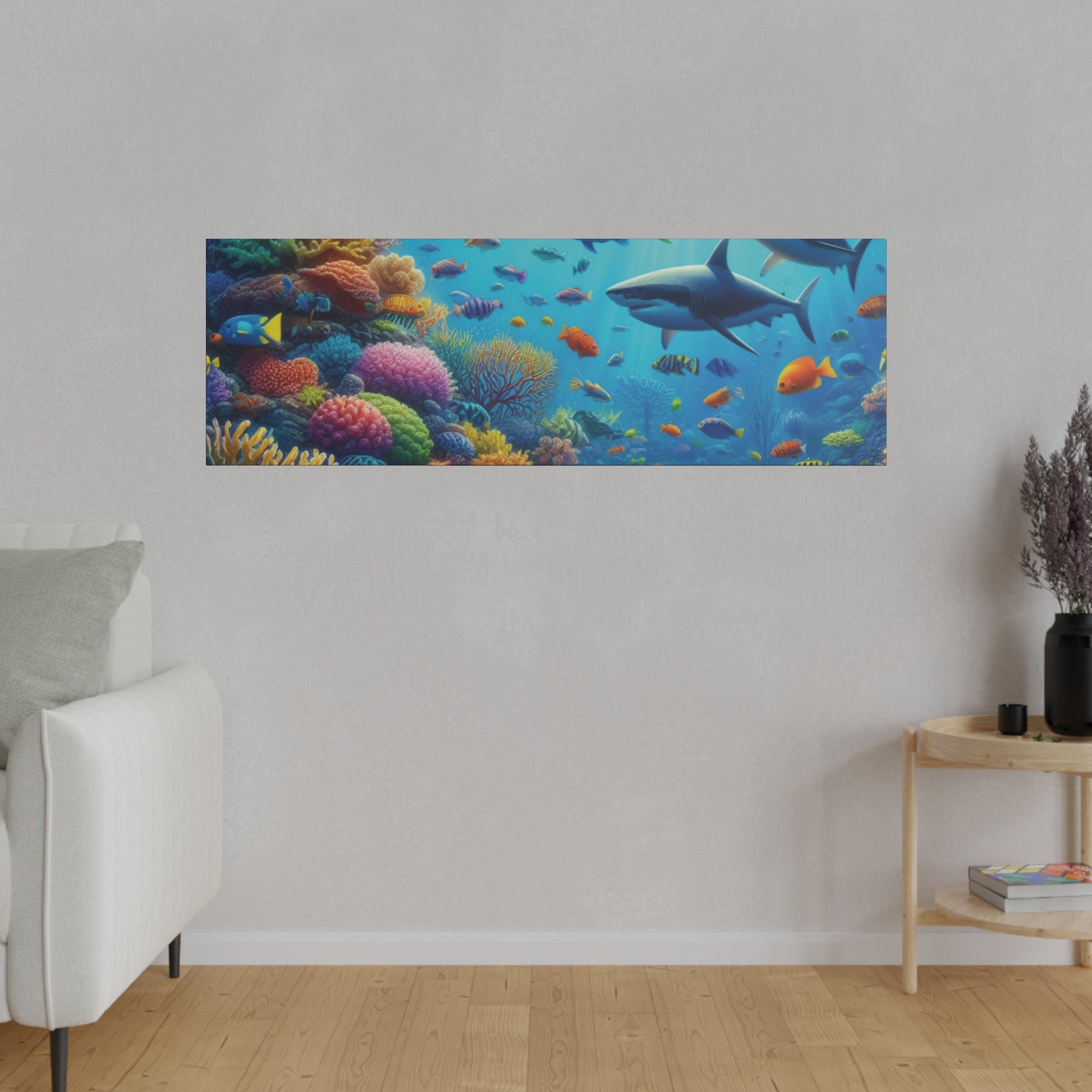 Canvas Wall Art Ocean View Matte (9726628167999)